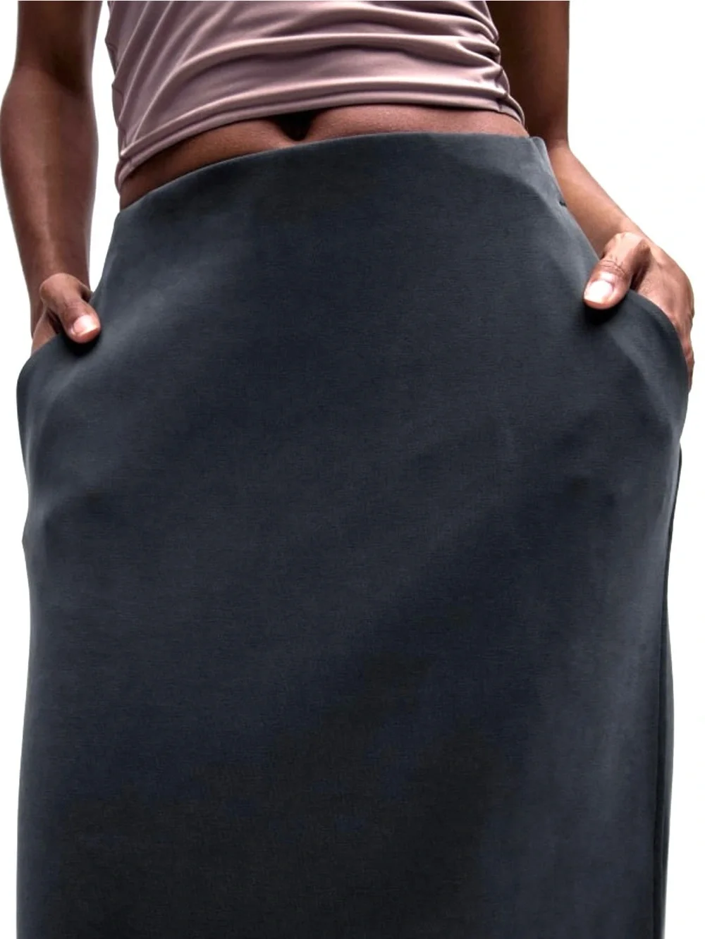 LULULEMON, Softstreme High Rise Midi Skirt, Size 14